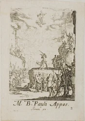 Il martirio di san Paolo, seconda tavola da I martiri degli apostoli