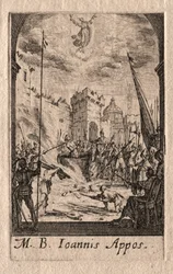 Il martirio degli apostoli: San Giovanni Evangelista