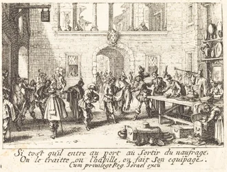 I genitori donano regali, 1635