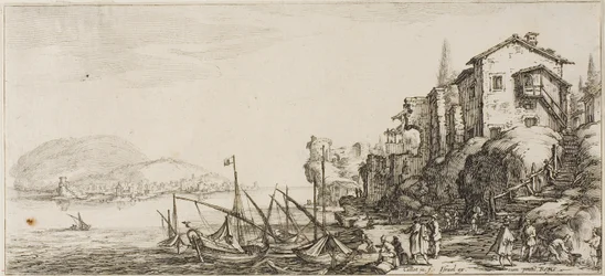 Il Piccolo Porto, da Varie Scene Disegnate a Firenze