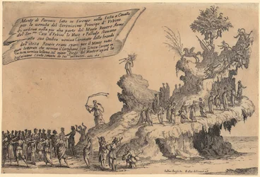 Carro di Montparnass, foglio 2 della serie “La guerra della bellezza”