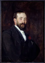 Ritratto del pittore spagnolo Don Rafael de Ochoa y Madrazo