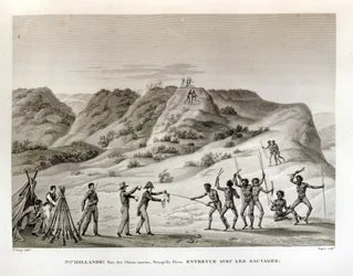 Baia degli Squali, Penisola di Peron, Nuova Olanda: Incontro con i Nativi, da 