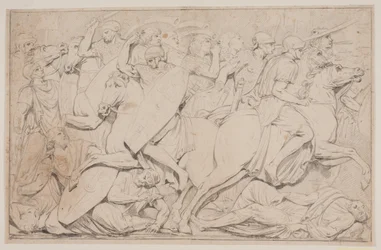 Scena di Battaglia con Nemici Caduti