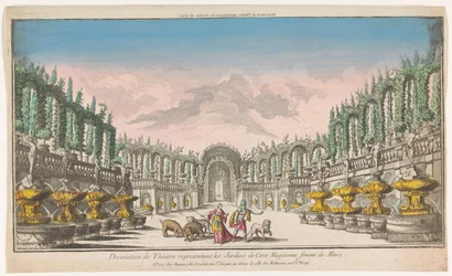 Veduta del giardino di Circe