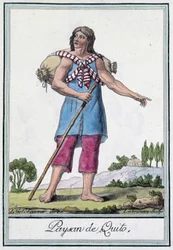 Contadino di Quito (Ecuador)