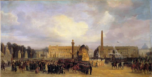 Il ritorno delle ceneri di Napoleone I a Parigi il 15/12/1840