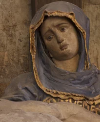 (dettaglio) della Pietà