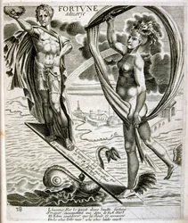 Illustrazione incisa del XVII secolo tratta da una raccolta di proverbi. Parigi 1657-1663. Di Jacques Lagniet (1620-1675). Incisore francese. Da lui provengono molte incisioni socialmente critiche e immagini di scherno, come le sue illustrazioni a volte gr