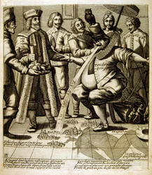 Illustrazione di favole di Jean de La Fontaine (incisione)