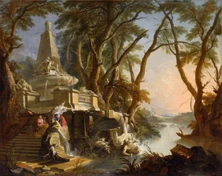 Paesaggio immaginario: Il fiume