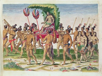 Una sposa viene portata al capo, da 