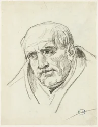 Busto di un uomo anziano