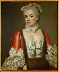 Marie-Francoise Buron, cugina del pittore (olio su tela)