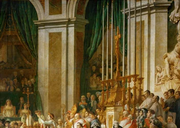 Incoronazione di Napoleone a Notre-Dame …