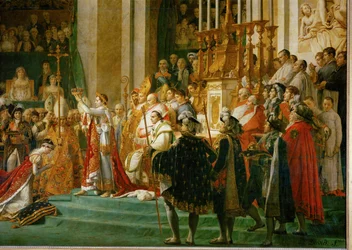 Incoronazione di Napoleone a Notre-Dame …
