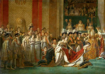 Incoronazione di Napoleone a Notre-Dame …