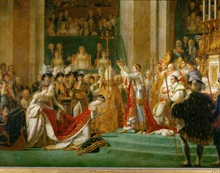 Incoronazione di Napoleone a Notre-Dame …