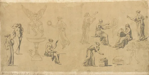 Studi di donne classiche, con Eros