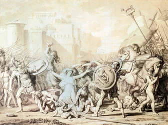 Studio per il ratto delle Sabine