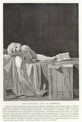 La morte di Marat, 1793