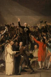 Il Giuramento della Pallacorda, 20 giugno 1789, (dettaglio)