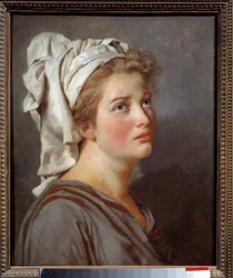 Giovane donna con turbante