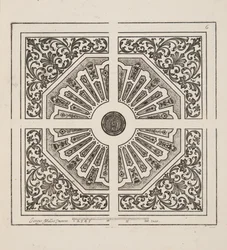 Progetto per Parterre, da Theatre des Plans et Jardinages, pub.1652