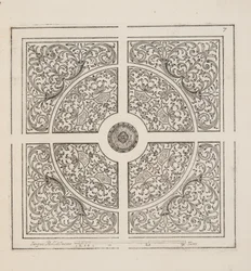 Progetto per Parterre, da Theatre des Plans et Jardinages, pub.1652
