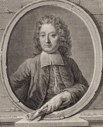 Ritratto del compositore Jean-François Lallouette 1651-1728