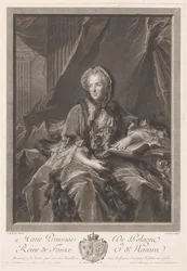 Ritratto della regina Maria Leszczyńska