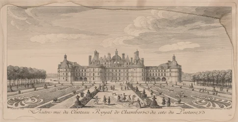 Castello di Chambord dai Giardini