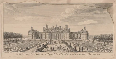 Castello di Chambord dai giardini