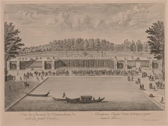 Castello di Fontainebleau dal Grand Canal