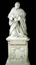 Monumento al cardinale Pierre de Bérulle (1575-1629) dalla Cappella Carmelitana a Parigi