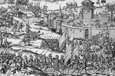Cattura di Montbrison da parte di François de Beaumont, Barone di Adrets