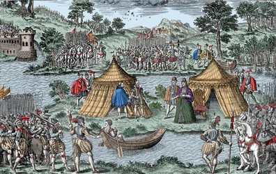 Editto di Amboise - Pace di Amboise che pone fine alla prima guerra religiosa francese