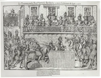 Torneo in cui Enrico II ricevette una ferita mortale, 30 giugno 1559