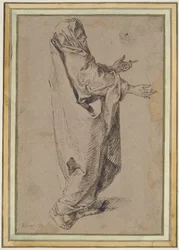 Studio per una Vergine Maria in Piedi
