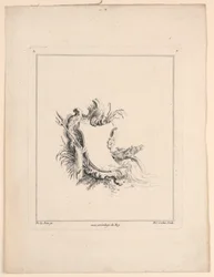 Stemma, da "Recueil Nouveau de Differens Cartouche"