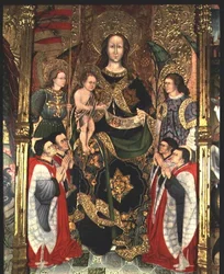 Madonna col Bambino, pannello centrale dell