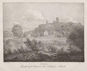 Baviera, Mercato e Rovine del Castello di Abach