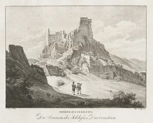 Bassa Austria, le rovine del castello