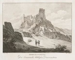 Nieder-Österreich, le rovine del castello