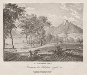 Bassa Austria, rovine del castello Aggenstein