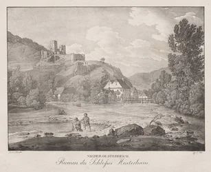 Bassa Austria, rovine del castello Hinterhaus