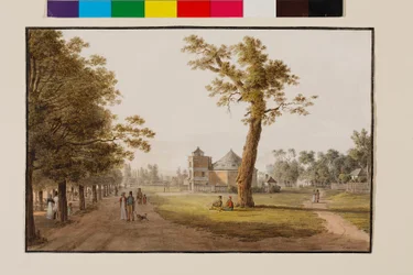Panorama sul viale principale del Prater di Vienna