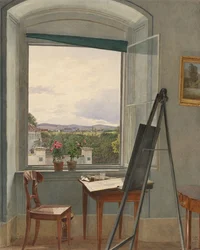 Veduta dallo studio dell