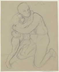 Uomo con bambino