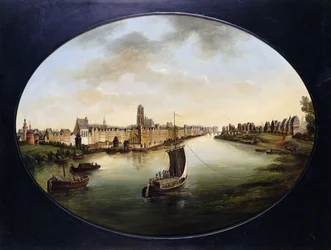 Veduta di Francoforte, c.1810-18
